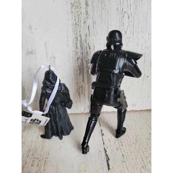 Hallmark Star wars kylo ren storm trooper ornament Xmas set - Picture 4 of 5